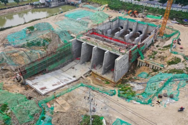 津市市涝区治理新洲泵站更新改造工程